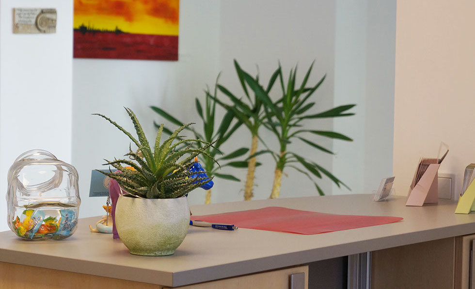 Empfang Info Physio Reschner